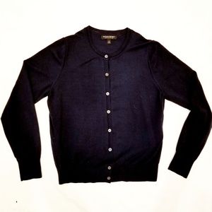 Banana Republic Lightweight Navy Blue Cardigan